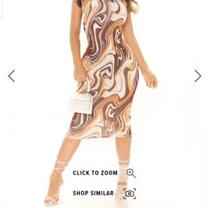 Fashion Nova Midi dress